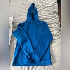 Mens blue Nike hoodie